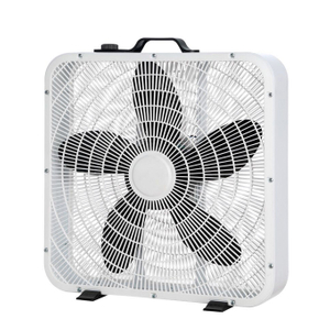20 Inch Square Portable Household Metal Electric Box Fan 