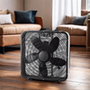 20 Inch Square Portable Household Metal Electric Box Fan 