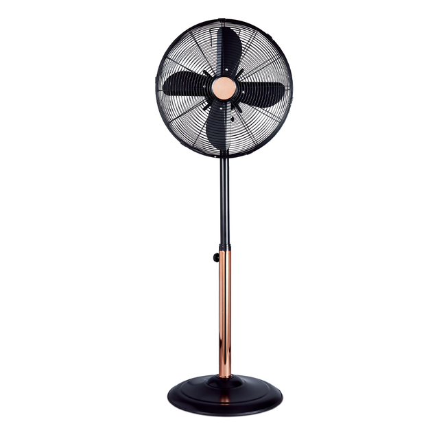 High Speed Safety Grill 4 Blades Motor AC Stand Fan 