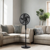 16-Inch Power Brand Mosquito Killer Repellent 5 Blades Pedestal Fan 