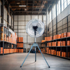 Portable Metal Tripod Fan Industrial Commercial Air Cooling Electric Stand Fan 