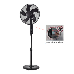 New Style Electronic High Quality Motor Fan AC 3 Speed Stand Fans With Mosquito Repellent Heater Function For Air Cooling