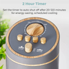 Mini Cooling 3 Speed Motor Tower & Pedestal Fan for bedroom saving space with 2 hours timer