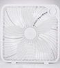  20 Inch Square Box Fan with 5 Blades 3 Speed Home Use 