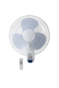 Remote Control Plastic Wall Fan