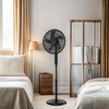 16-Inch Power Brand Mosquito Killer Repellent 5 Blades Pedestal Fan 