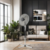 Multi-functional Electric Stand Fan With Mosquito Repellent Heater & Oscillation Function 