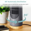 Mini Cooling 3 Speed Motor Tower & Pedestal Fan for bedroom saving space with 2 hours timer