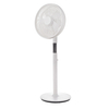 5 Blades Pedestal Fan Oscillation Simple Design Plastic Air Cooling