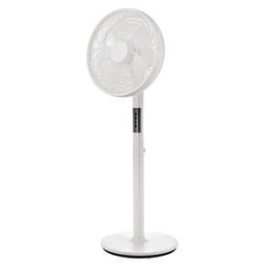 5 Blades Pedestal Fan Oscillation Simple Design Plastic Air Cooling