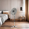 Multi-functional Electric Stand Fan With Mosquito Repellent Heater & Oscillation Function 