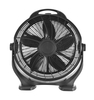 20 Inch Multi Functional Electric Box Fan Portable with 5 Blades for Home Office
