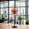 18 Inch AC Copper Motor Industrial Fans Electric Commercial Pedestal Stand Fan 