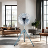 Portable Metal Tripod Fan Industrial Commercial Air Cooling Electric Stand Fan 