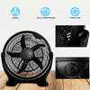  14 Inch 5-Blade Mini Air Cooling Electric Box Fan Portable for Office Use