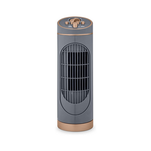 Portable Mini Cooling Tower & Pedestal Fan 3-Speed Motor with 2 Hours Timer UK Plug Type for Bedroom Space-Saving Air Cooler